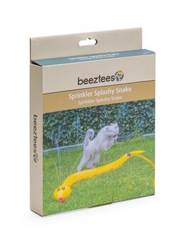 beeztees Hundespielzeug Schlange Splashy, gelb - L 150 cm