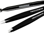 TWEEZERMAN Scheren-Set TWEEZERMAN, Brow Shaping Set: Augenbrauenstyling, (Set, 3-tlg), Pinzetten und Augenbrauenbürste