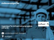 Ingenieur*in Infrastrukturprojekte (m/w/d) - Stuttgart