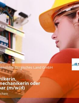 Mechatronikerin, Industriemechanikerin oder vergleichbar (m/w/d) - Wermelskirchen