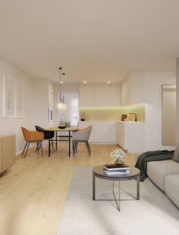 Blick Richtung Mangfallkanal: Großzügige 3-Zimmer-Wohnung mit wunderbarer Loggia - Kolbermoor