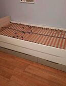 Bett inkl. Bettkasten und Lattenrost in 32049