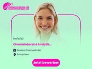 Chemielaborant Analytik (m/w/d) - Schopfheim