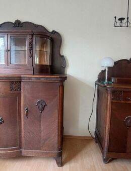 Antik - Buffet mit Anrichte aus Massivholz - Mülheim-Kärlich