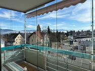 Einfach Perfekt - 3 Zimmer Wohnung mit Bergblick, 2 verglasten Balkonen und TG-Stellplatz! - Bodolz