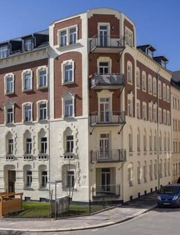 Sanierte Maisonette-Wohnung mit Fußbodenheizung, Parkett und Balkon ! - Chemnitz