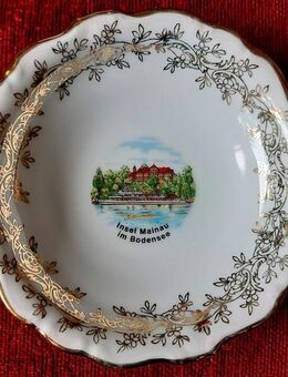 Vintage Souvernir Schälchen von der Insel Mainau im Bodensee - Niederfischbach