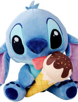 SIMBA Plüschfigur Disney Stitch mit Eiscreme, 25cm