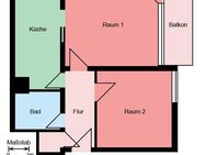 Demnächst frei! 2-Zimmer-Wohnung in Holzwickede Mitte, mit Balkon - Holzwickede