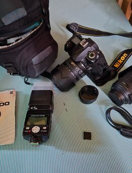 Nikon d90 komplett set inklusive rucksack - Altrich