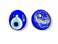 Glas Dekoration Nazar Boncuk 4,2cm Blaue Anhänger Mit Loch Rund Auge Deko Blau 6,90 €* - Villingen-Schwenningen