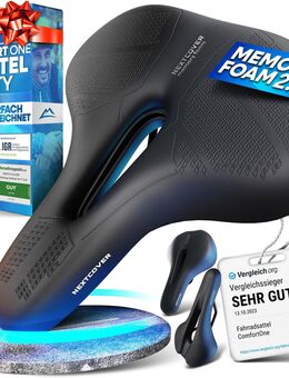 NEXTCOVER Fahrradsattel City Memory-Foam 2.0 Fahrrad Sattel - Birkenfeld (Baden-Württemberg)