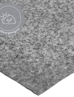 my home Kunstrasen Kapstadt, Made in Belgium, rechteckig, Höhe: 10 mm, Kunstrasen aus Nadelfilz, mit Drainagenoppen, für Balkon & Terrasse