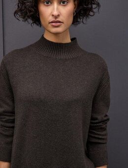 STREET ONE Strickkleid mit Rippbündchen