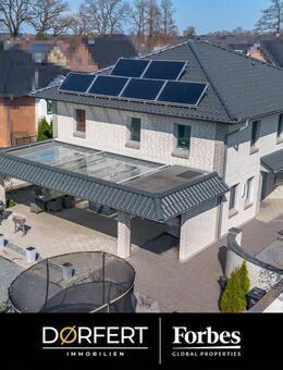 Lilienthal | Design & Komfort: Einfamilienhaus mit Joop-Charme, edles Ambiente + überdachte Terrasse - Lilienthal