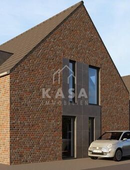 Baugrundstück mit Projektierung für ein Doppelhaus in gewachsener Siedlung in Brinkum! - Brinkum