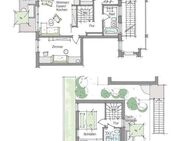 Stylische Maisonette-Wohnung, Penthouse-Charakter, ruhige, innerstädtische Lage, Aufzug, 2 Bäder, uvm.. - Nürnberg