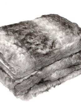 Wohndecke Wolf, MESANA, aus hochwertigem Fellimitat, Kuscheldecke, 150x200 cm