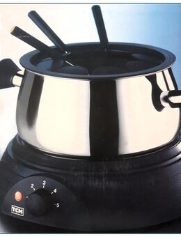 Elektrisches TCM FONDUE Set - einfach und sicher - wurde 1 x benutzt. - Krummhörn