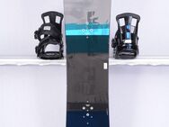 130 cm Kinder/Junior Snowboard BURTON CUSTOM SMALLS, HYBRID/ROCKER, woodcore, blue/black - Dresden
