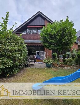 DHH gefühlt wie EFH in Uesen mit viel Platz, zentrale und ruhige Lage, tolles Grundstück, Garage - Achim