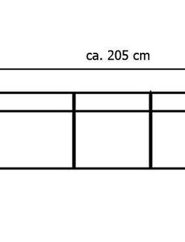 INOSIGN 3-Sitzer Saltare elegant und komfortabel, toller Designfuß