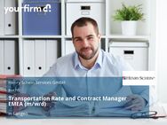 Transportation Rate and Contract Manager EMEA (m/w/d) - Langen (Hessen)