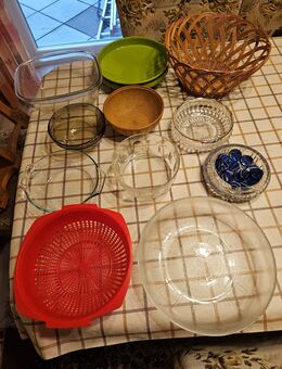 y18) Flohmarktkiste Nr 9 Trödel Kiste mit Haushalt + Deko + ... - Burgdorf Zentrum