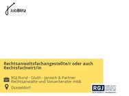 Rechtsanwaltsfachangestellte/r oder auch Rechtsfachwirt/in - Düsseldorf