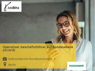 Operativer Geschäftsführer auf Bundesebene (m/w/d) - Berlin