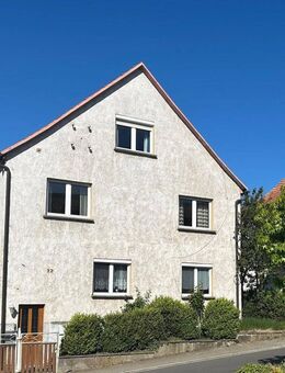 Ihr Rückzugsort in der Natur: Schönes Einfamilienhaus mit Wohnrecht in ruhiger Lage in Gleichamberg - Römhild