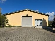 550 m² beheizbare Gewerbehalle auf großem Grundstück in Großalsleben nahe Oschersleben, Halberstadt, Quedlinburg - Gröningen Zentrum