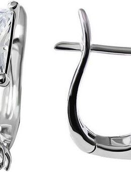 Firetti Paar Creolen Schmuck Geschenk Silber 925 Ohrschmuck Ohrringe, mit Zirkonia (synth)