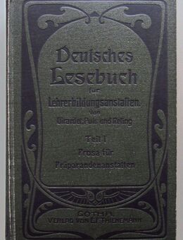 Deutsches Lesebuch für Lehrbildungsanstalten (1916) - Münster
