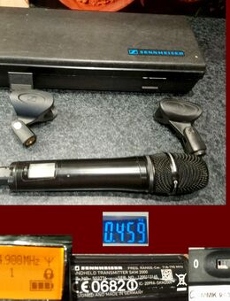 Sennheiser SKM 2000 Mikrofon mit Kapsel MMK 965-1 BK, e965 - Berlin
