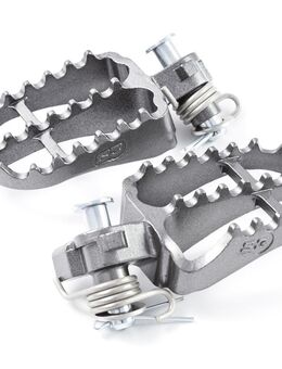 S3 Hard Rock Enduro Fußrasten Rieju MR 250 300 foot-pegs footrest - Eschershausen