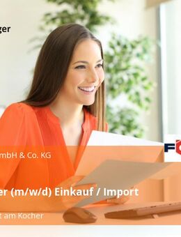Mitarbeiter (m/w/d) Einkauf / Import - Neuenstadt (Kocher)