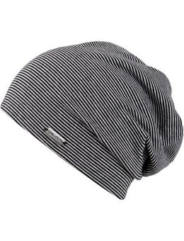 chillouts Beanie Pittsburgh Hat mit weichem Baumwollmix & feiner Streifenstruktur
