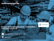 Konstruktionsmechaniker / Schweißer / Schlosser (m/w/d) - Beckum