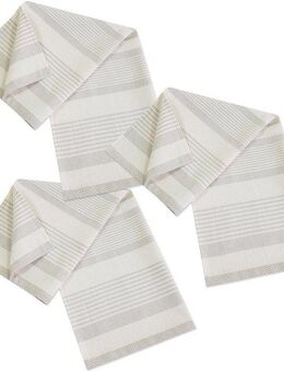 framsohn frottier Geschirrtuch Modern Living Streifen, aus 100% Baumwolle, (Set, 3-tlg), dichte Feinwebung, in Österreich hergestellt, 50x70 cm