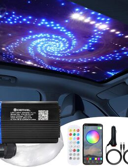 LED Fiber Optic Shooting Star Deckenleuchte Kit Bluetooth APP/RF - Berlin Neukölln
