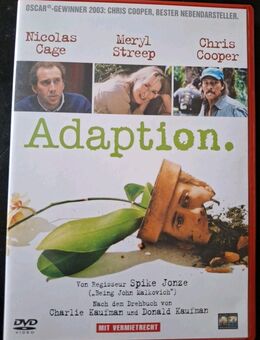 Adaption mit Nicolas Cage, Meryl Streep, Chis Cooper - Essen