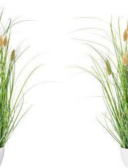 Kunstgras Grasbusch Lagurus Gras, Creativ green, Höhe 50 cm