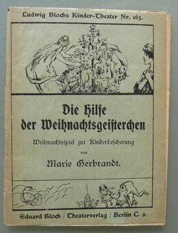M. Gerbrandt: Die Hilfe der Weihnachtsgeisterchen (ca. 1920er-Jahre) - Münster