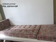 Polstergruppe 5-teilig, Sitzfläche und Rückenpolster Liegefläche 90x200 - Sonderpreis (Einzelteile gleiches Design) gebr (aus Hobby de luxe 495 BJ 96) - Schotten Zentrum