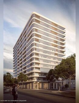 3-Zi.-Whg. mit großzügigem, umlaufendem Süd-West-Balkon, offener Küche u. 2 Bädern - München