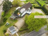 IMMOBERLIN.DE - Ländliches Wohnen & Gewerbe! Sehr attraktives Haus mit Praxisräumen, Wohnung & Ausbaureserve - Kloster Lehnin