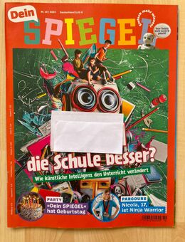 UNGELESEN Kindermagazin „Dein Spiegel“ Nr. 10, ab 8 J. - Wuppertal