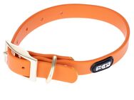 TIAKI Wasserabweisendes PVC-Halsband, orange - Größe M: 30-46 cm Halsumfang
