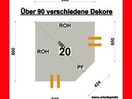 Eck Arbeitsplatte 90 x 90 EI 793 , Küche, 90 Dekore, Versand + Aufmaß bis 50 km möglich - Oberhausen
